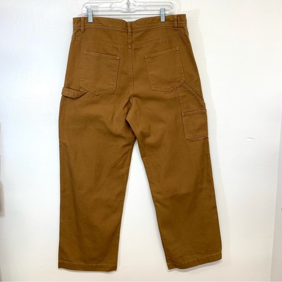 No Boundries Y2k Pants Men 34  Carpenter Baggie  Retro Utility Grunge Cotton 30" - Picture 1 of 11